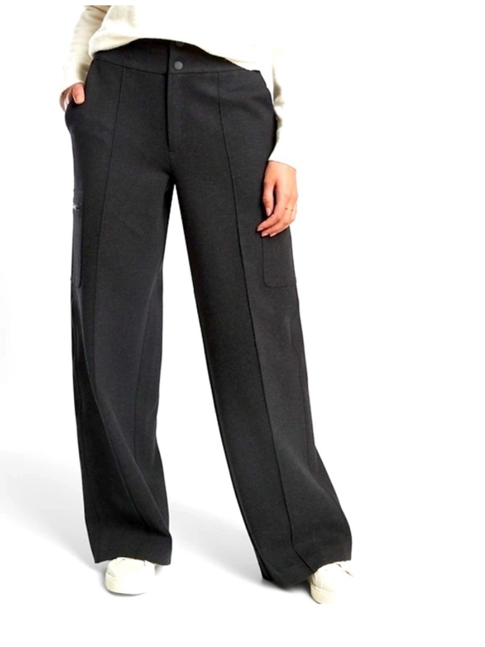 Athleta Wide-Leg Cargo Pants